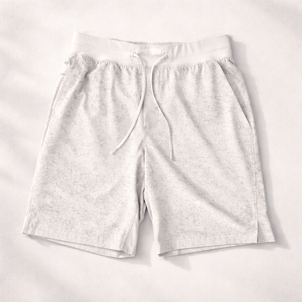 THE Lululemon Shorts - Marbled White
